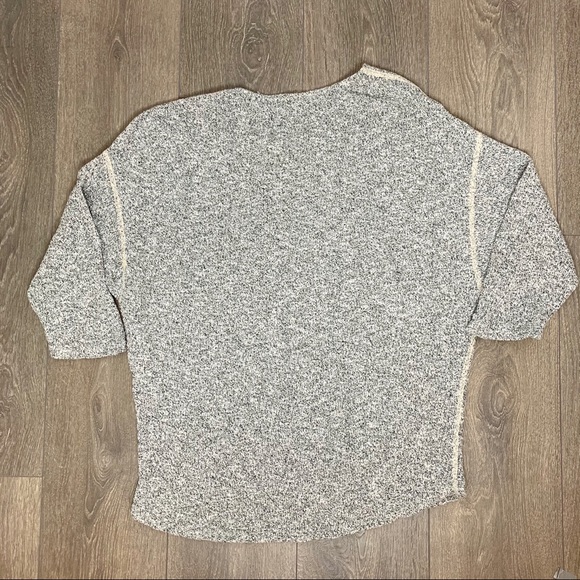 American Apparel Reversible Easy Sweater Grey O/S - Picture 12 of 14